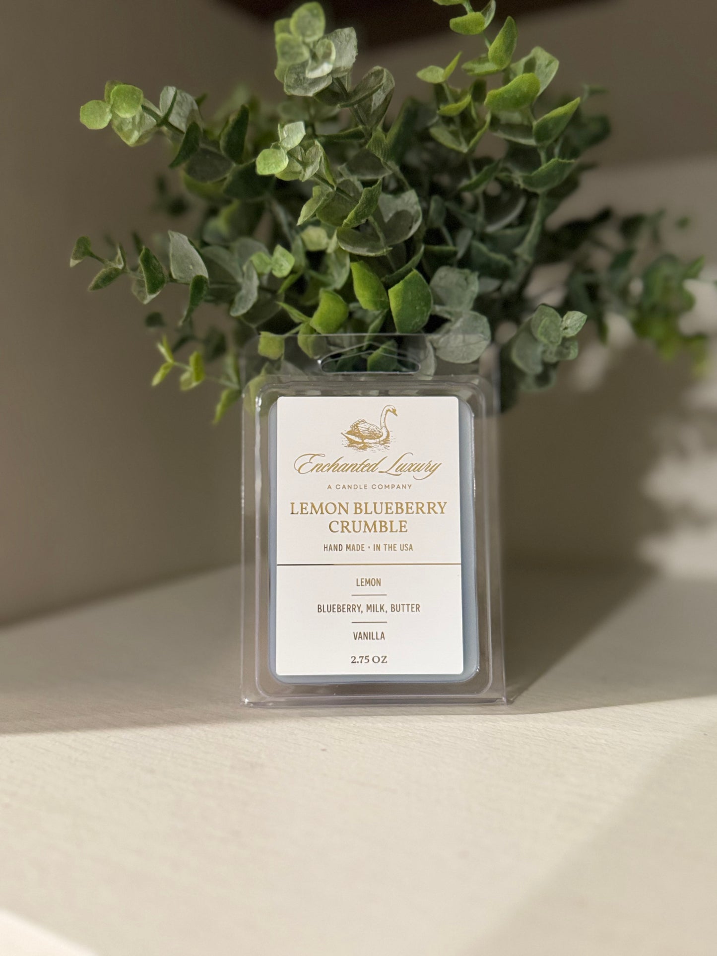 Lemon Blueberry Crumble Coconut Apricot Luxe Wax Melt - Clean Burning, All-Natural, Enchanting Aroma