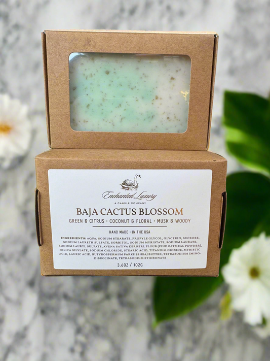 Baja Cactus Blossom - Handmade Oatmeal & Shea Butter Soap