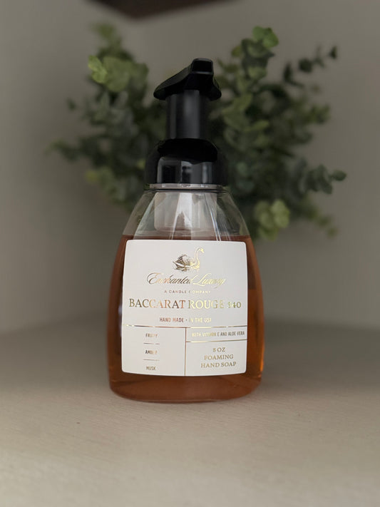 Baccarat Rouge 540  - Handmade Hand Foaming Soap