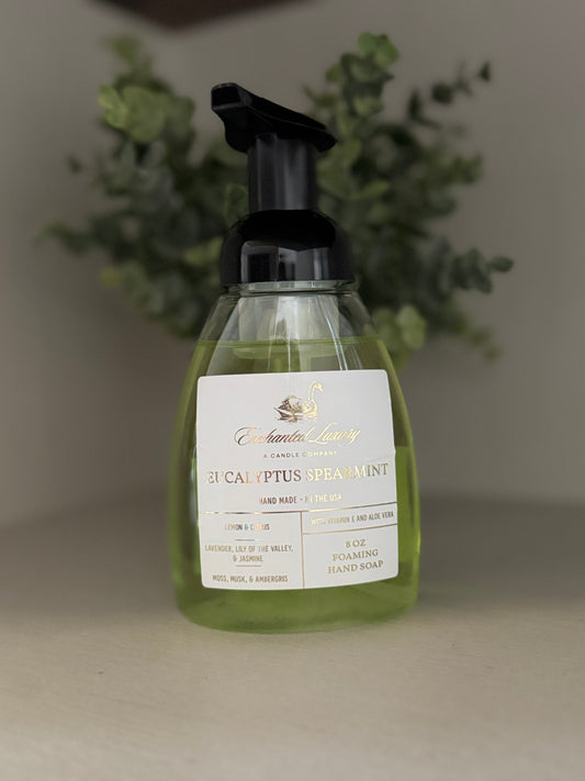 Eucalyptus Spearmint  - Handmade Hand Foaming Soap